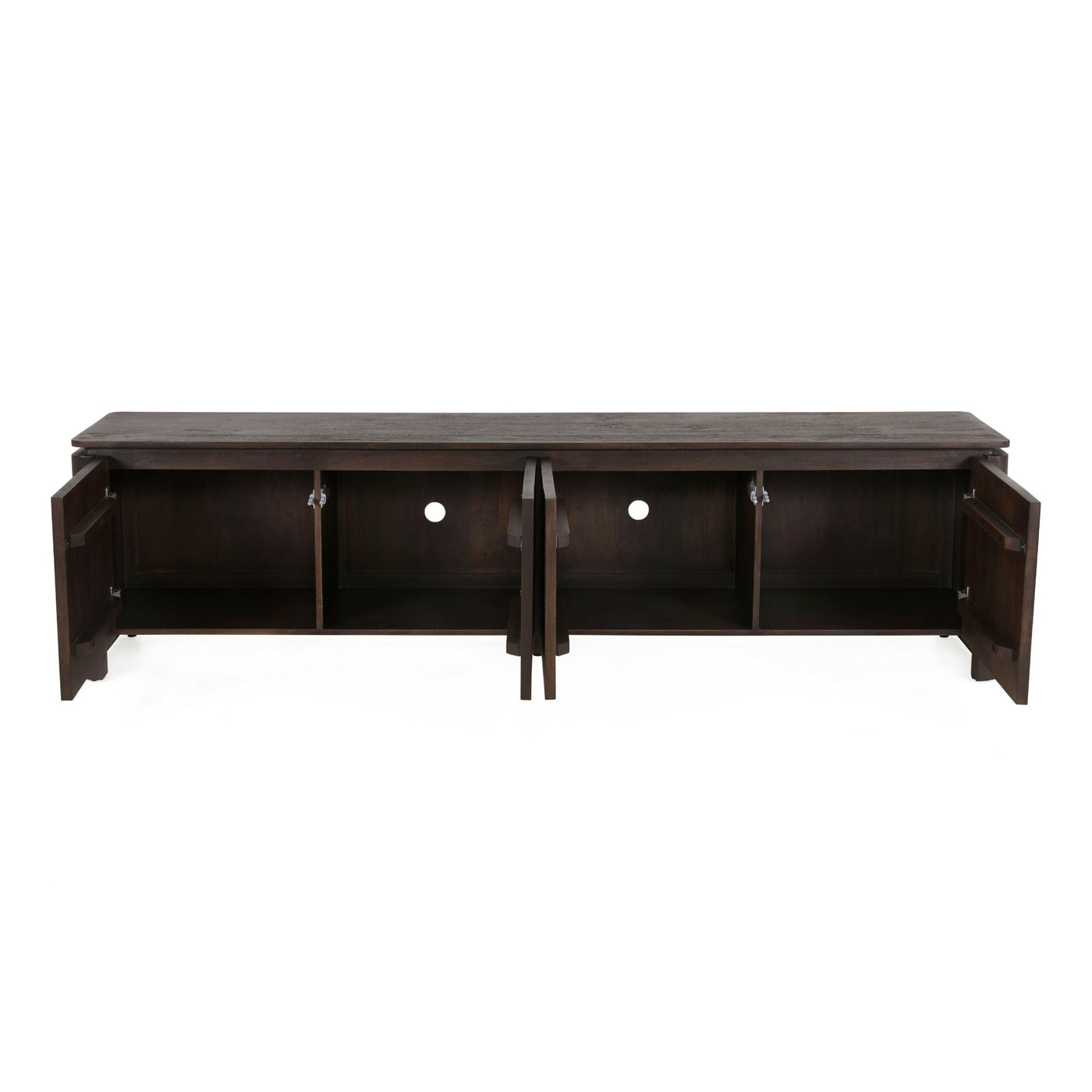 TV-Lowboard Dallas Mangoholz massiv, in 2 Farben, 210 cm