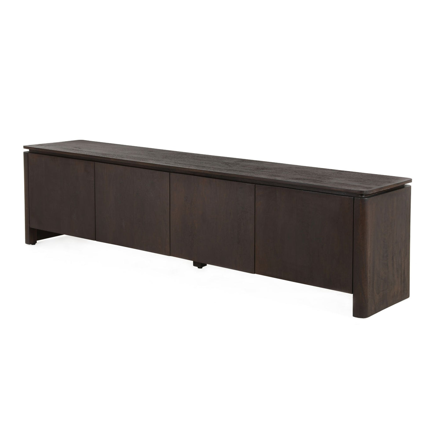 TV-Lowboard Dallas Mangoholz massiv, in 2 Farben, 210 cm