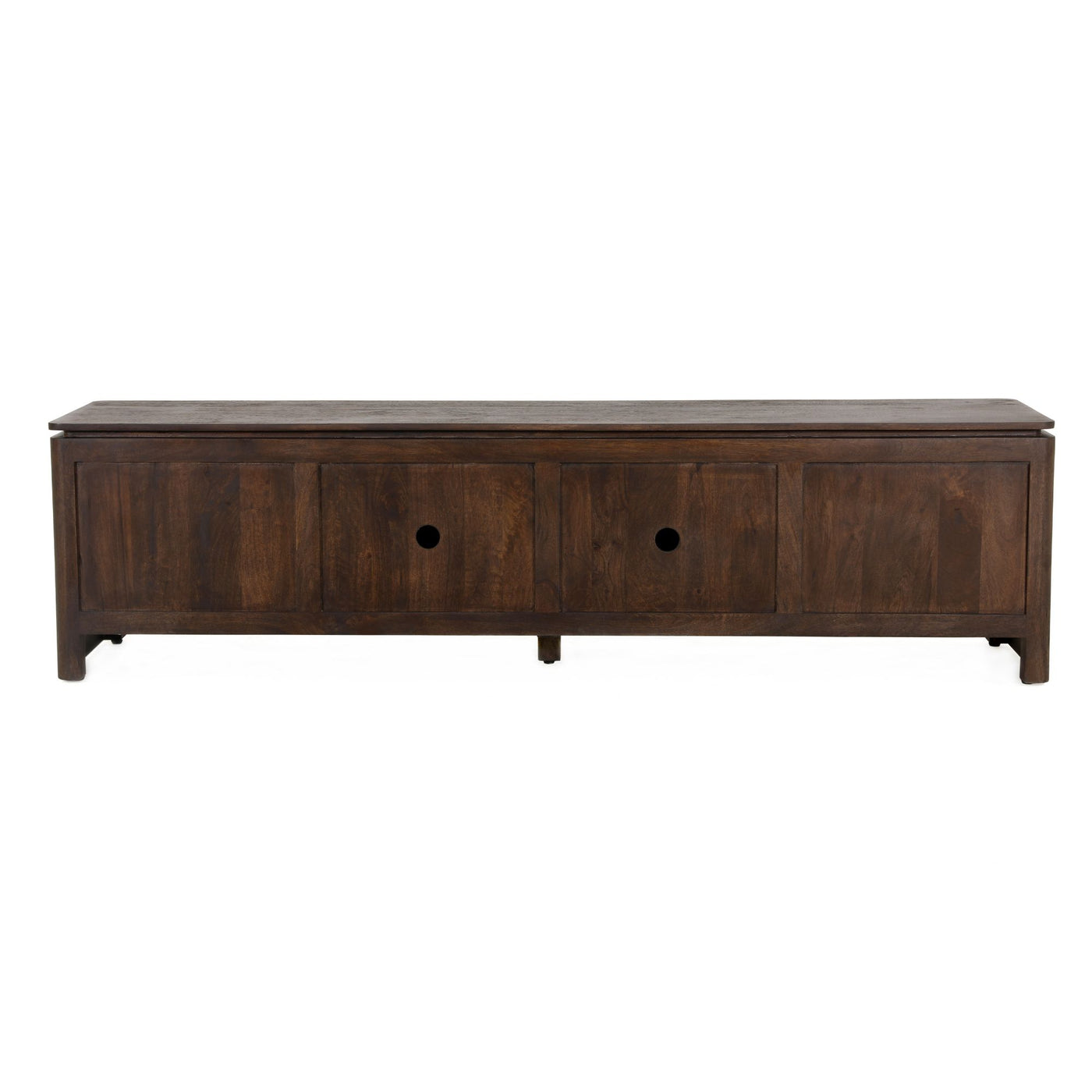 TV-Lowboard Dallas Mangoholz massiv, in 2 Farben, 210 cm
