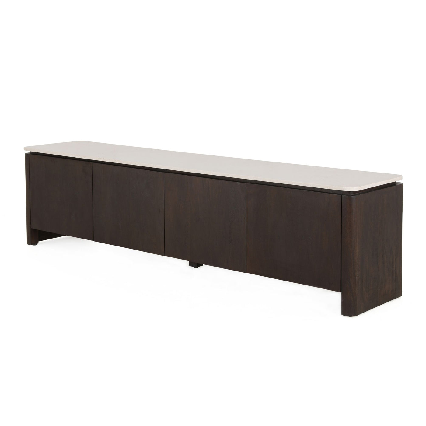 TV-Lowboard Dallas Mangoholz massiv, in 2 Farben, 210 cm