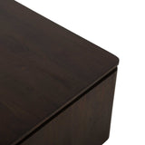 Couchtisch quadratisch Dallas Braun Mangoholz 80 cm