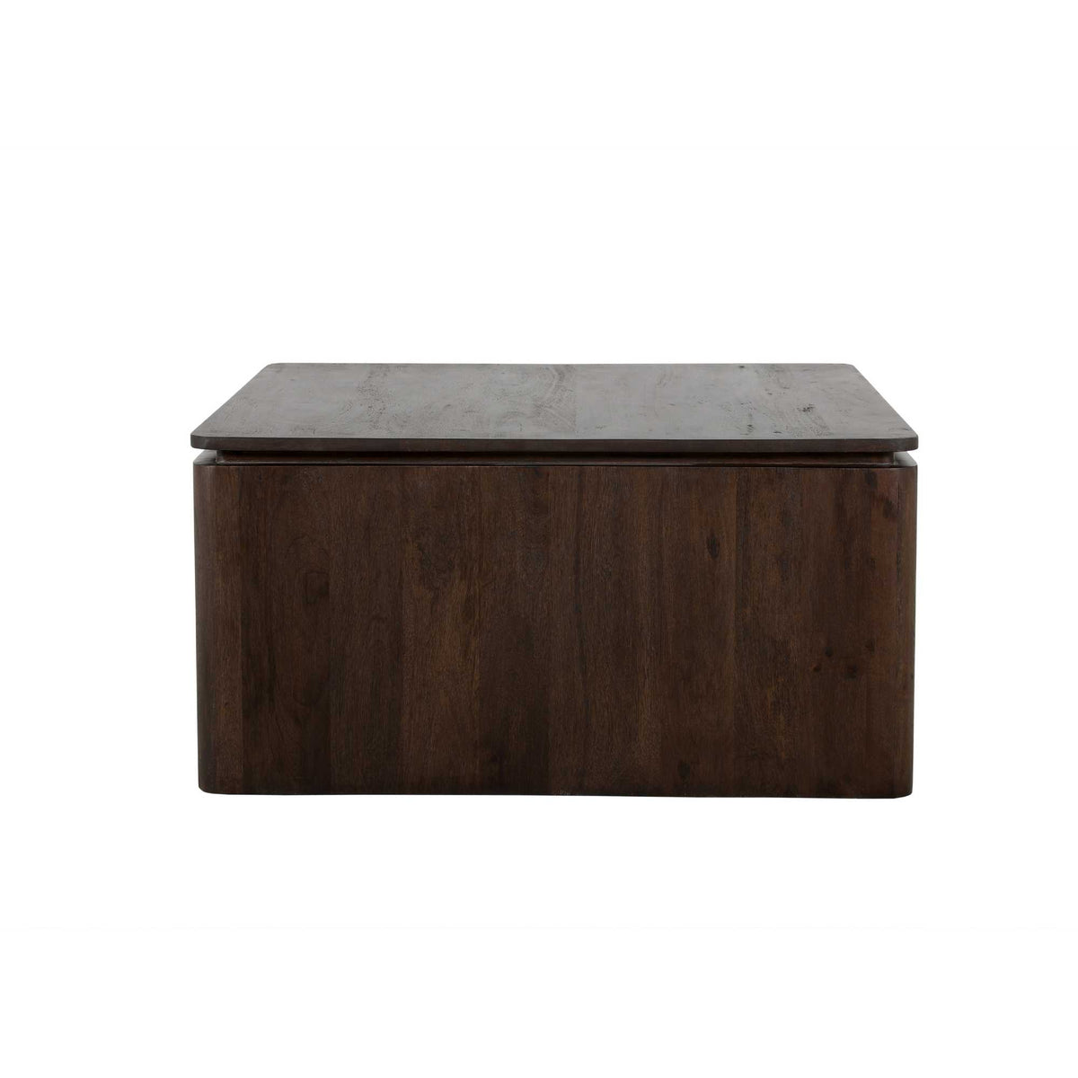 Couchtisch quadratisch Dallas Braun Mangoholz 80 cm