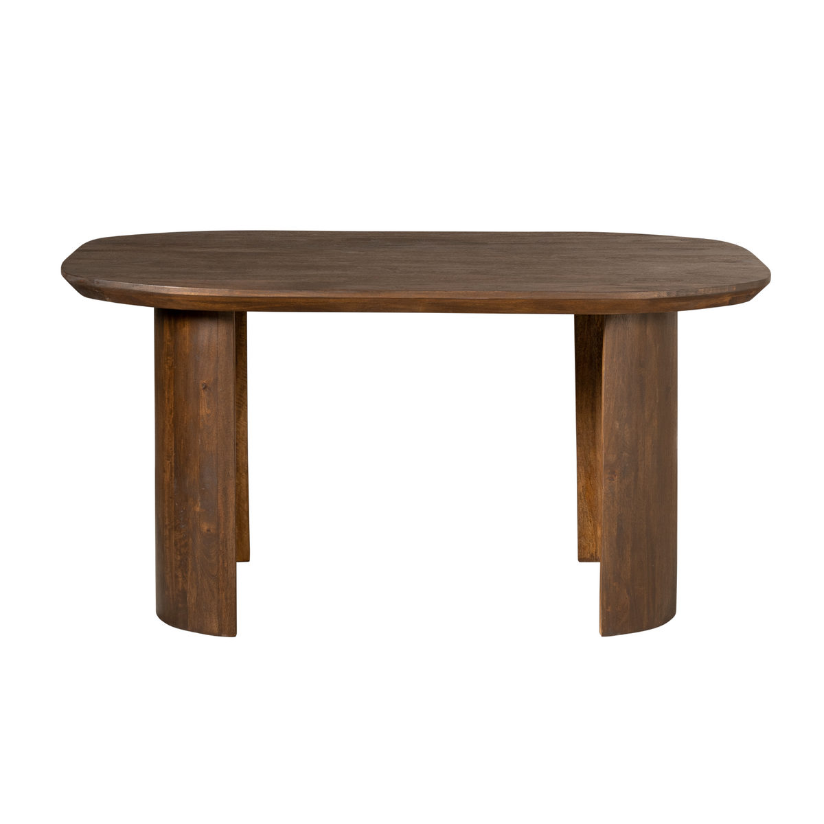 Schreibtisch Maré Braun Mangoholz 150 cm