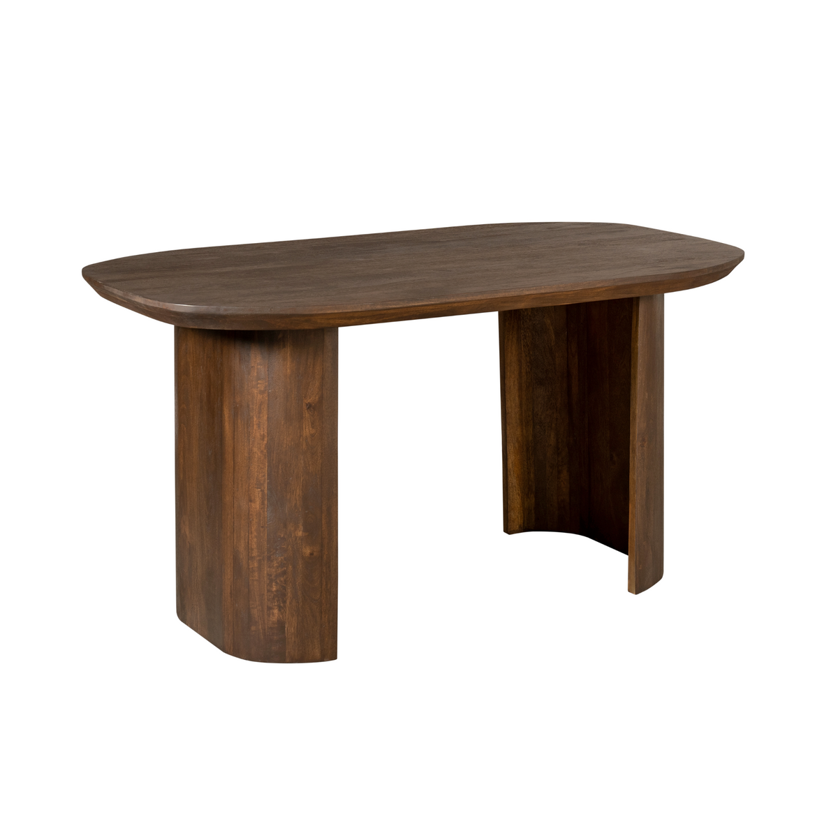 Schreibtisch Maré Braun Mangoholz 150 cm