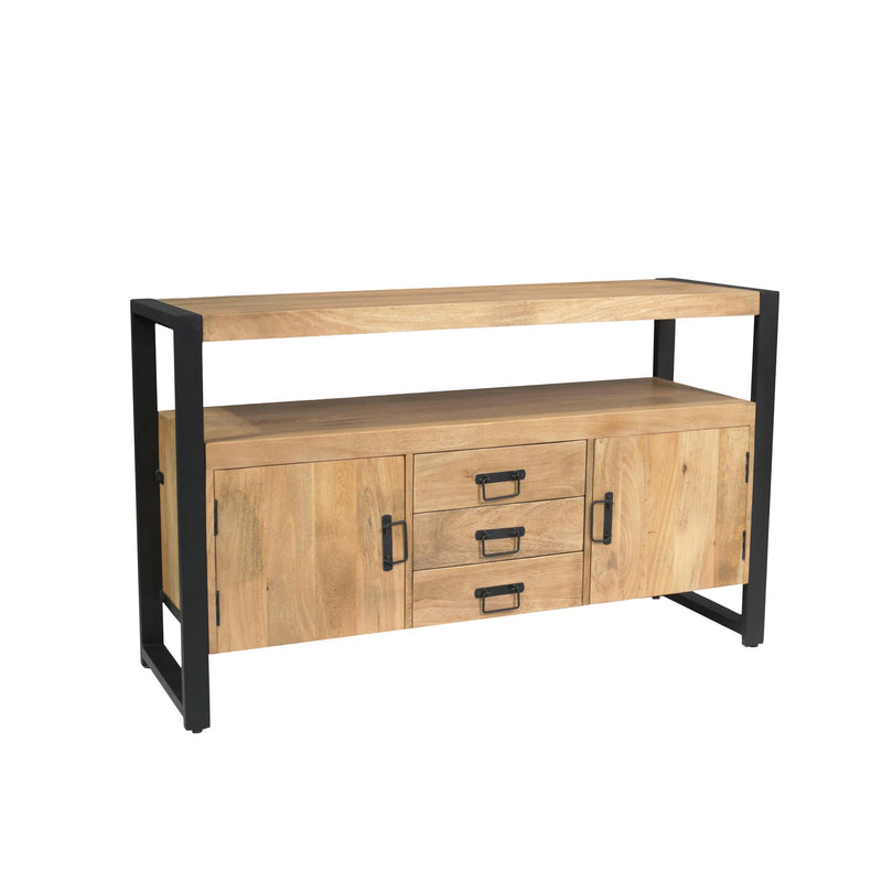 Sideboard Britt Natur Mangoholz in 4 Größen
