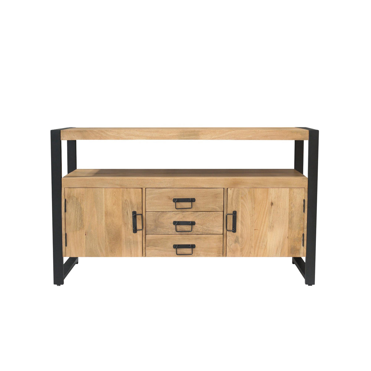 Sideboard Britt Natur Mangoholz in 4 Größen