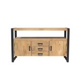 Sideboard Britt Natur Mangoholz in 4 Größen