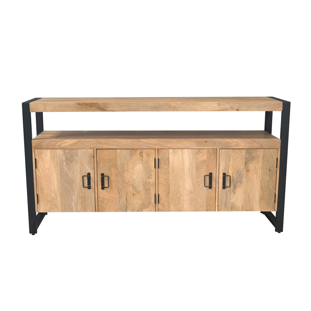 Sideboard Britt Natur Mangoholz in 4 Größen