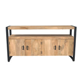 Sideboard Britt Natur Mangoholz in 4 Größen