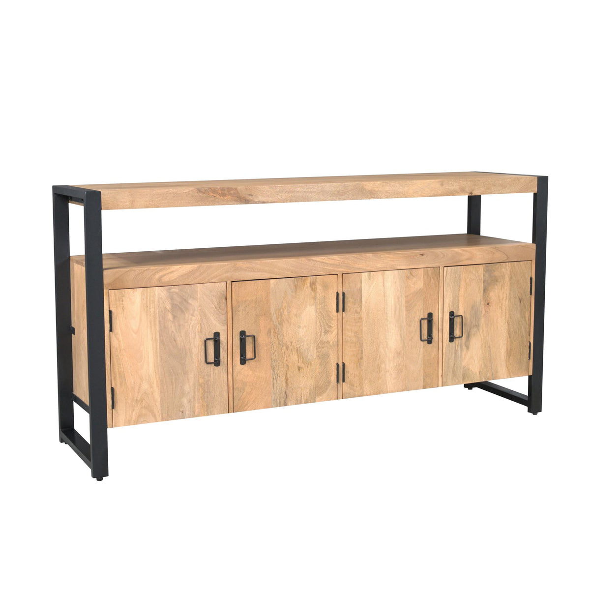 Sideboard Britt Natur Mangoholz in 4 Größen
