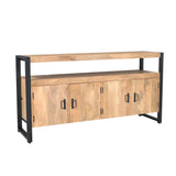 Sideboard Britt Natur Mangoholz in 4 Größen