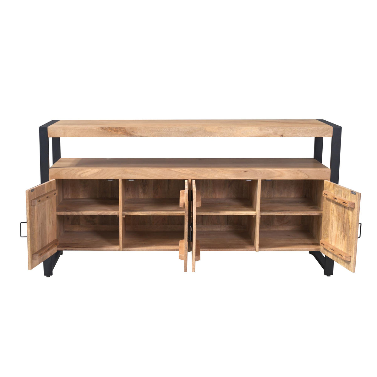Sideboard Britt Natur Mangoholz in 4 Größen