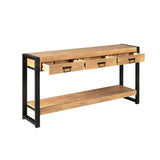 Konsolentisch Britt Natur Mangoholz 150 cm