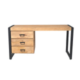 Schreibtisch Britt Natur Mangoholz 145 cm