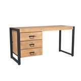 Schreibtisch Britt Natur Mangoholz 145 cm