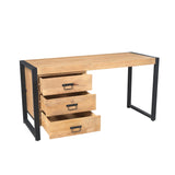 Schreibtisch Britt Natur Mangoholz 145 cm