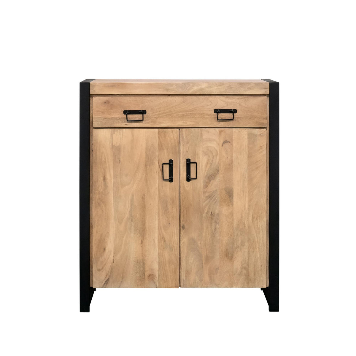 Kabinettschrank Britt Natur Mangoholz 100 cm