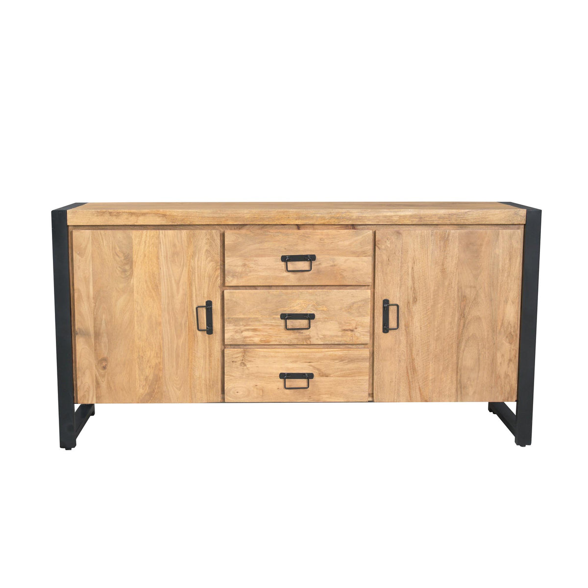Sideboard Britt Natur Mangoholz in 4 Größen