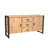 Sideboard Britt Natur Mangoholz in 4 Größen