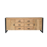 Sideboard Britt Natur Mangoholz in 4 Größen