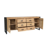 Sideboard Britt Natur Mangoholz in 4 Größen