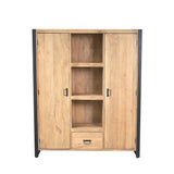 Bücherregal Britt Natur Mangoholz 150 cm