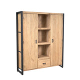 Bücherregal Britt Natur Mangoholz 150 cm