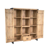 Bücherregal Britt Natur Mangoholz 150 cm