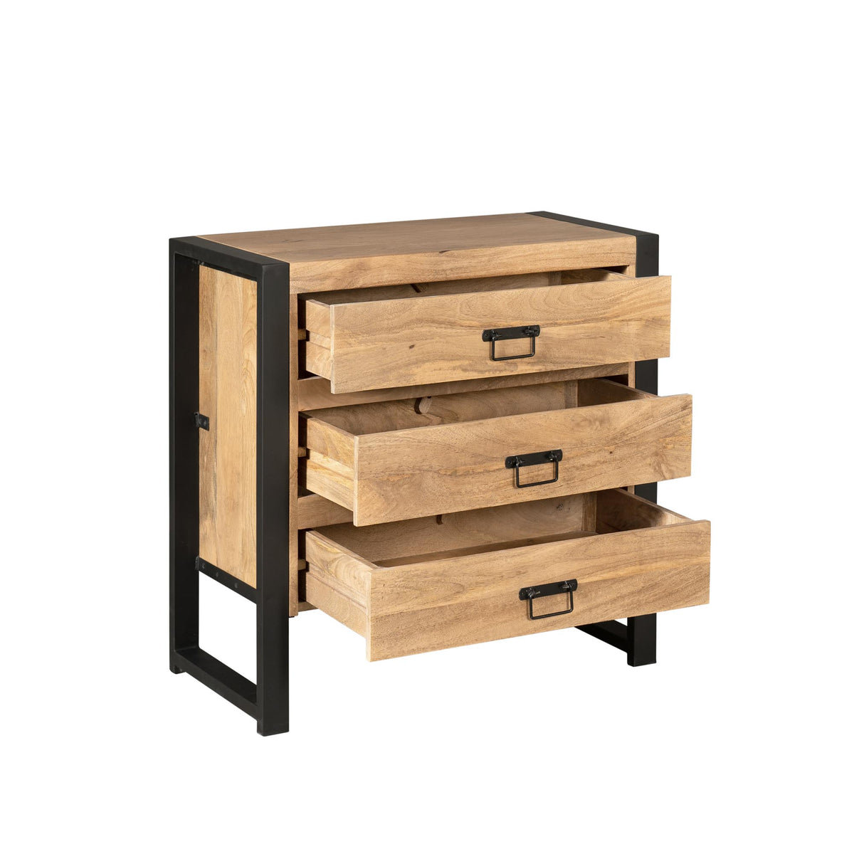 Kommode Britt Natur Mangoholz