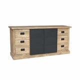Sideboard Noa Natur Mangoholz in 2 Größen