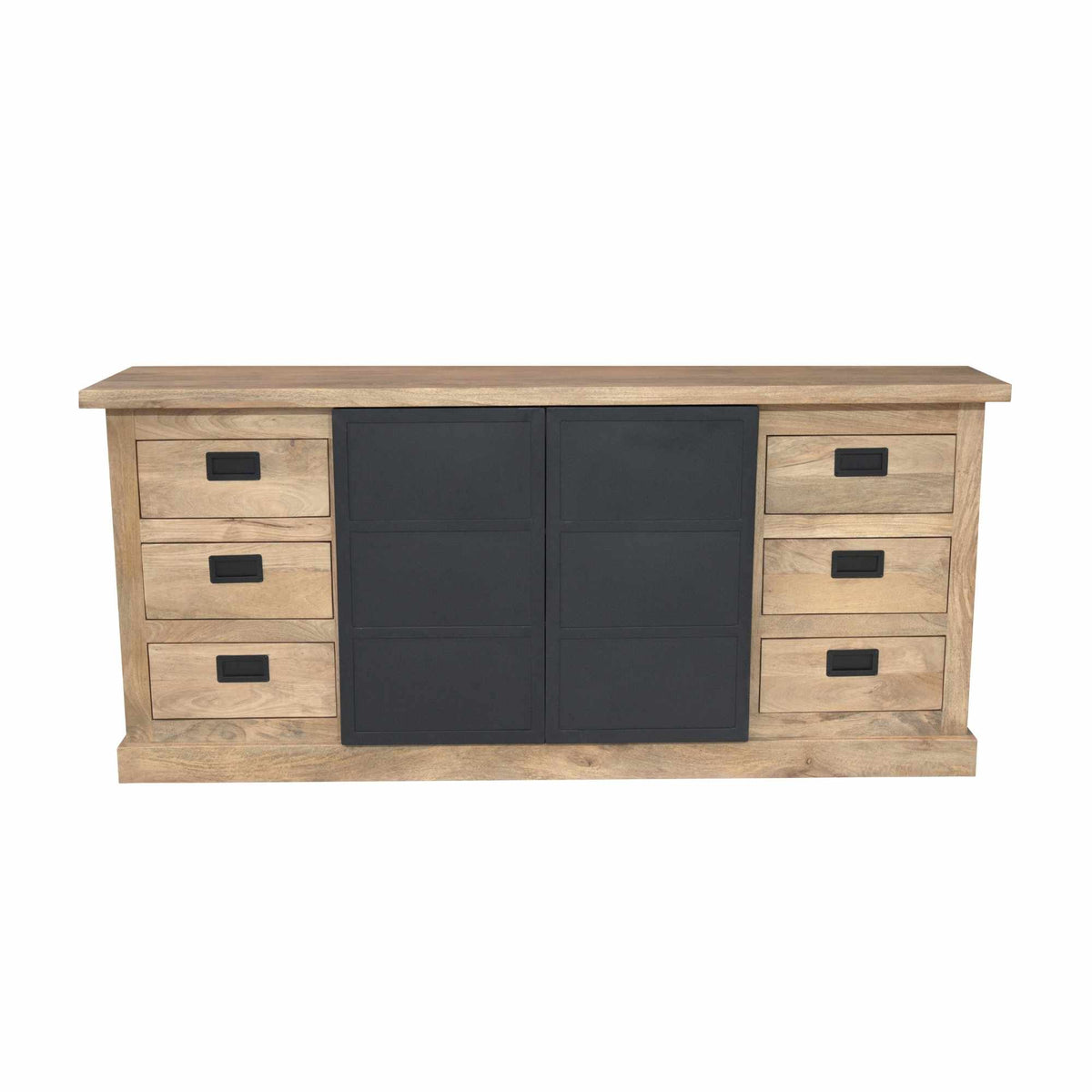 Sideboard Noa Natur Mangoholz in 2 Größen