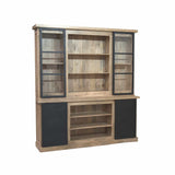 Vitrine Noa Natur Mangoholz in 3 Größen