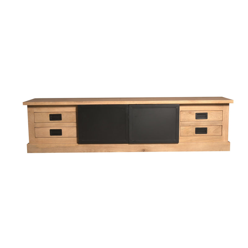 TV-Lowboard Noa Natur Mangoholz in 2 Größen