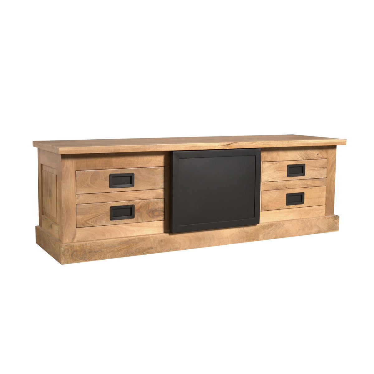 TV-Lowboard Noa Natur Mangoholz in 2 Größen