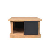 Couchtisch quadratisch Noa Natur Mangoholz 80 cm