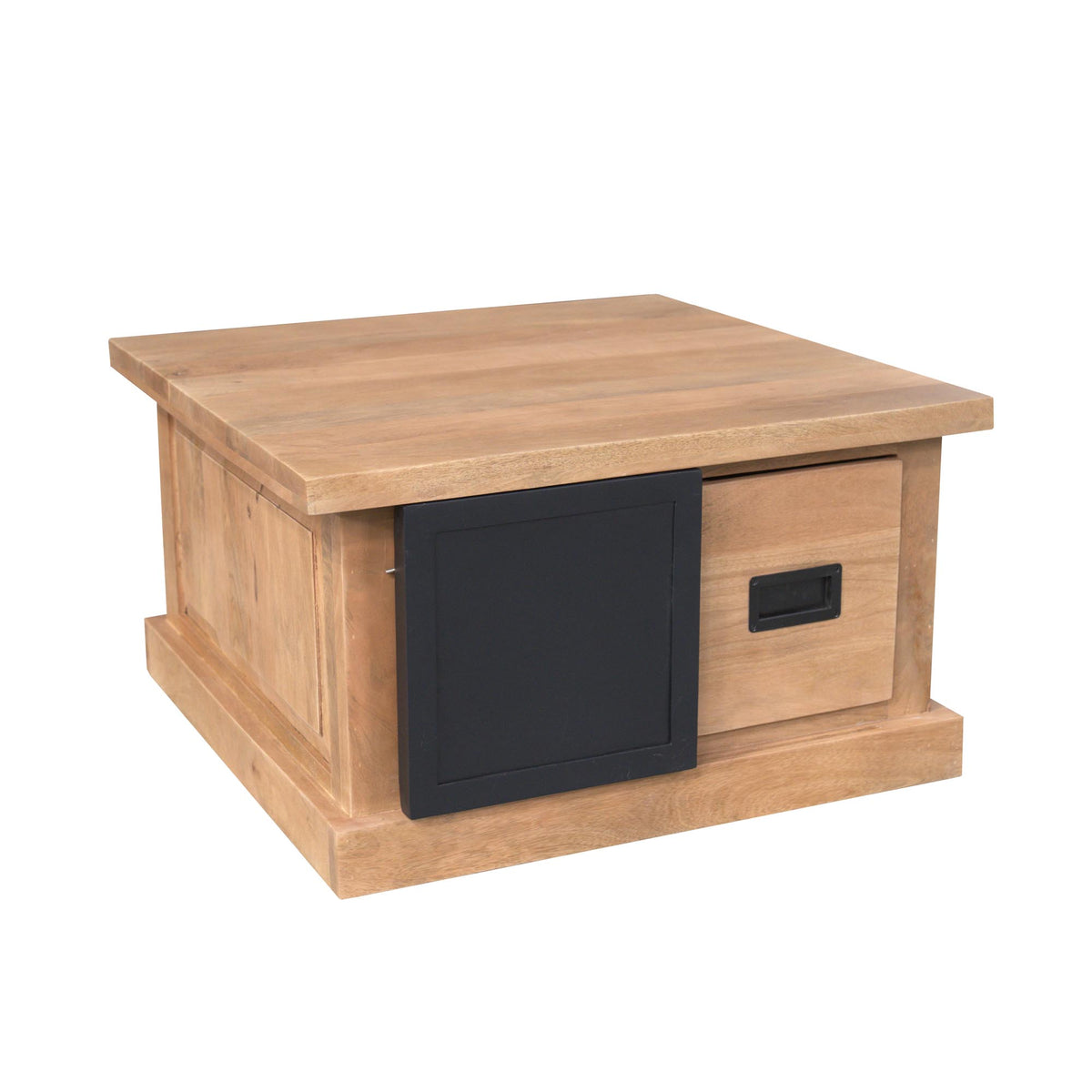 Couchtisch quadratisch Noa Natur Mangoholz 80 cm