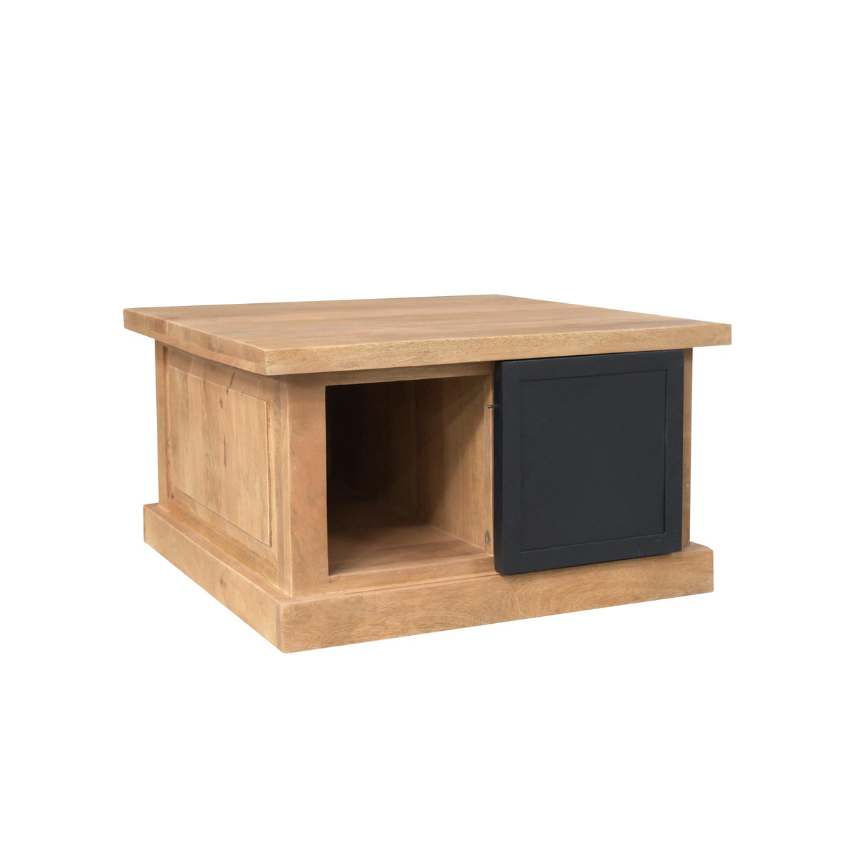Couchtisch quadratisch Noa Natur Mangoholz 80 cm