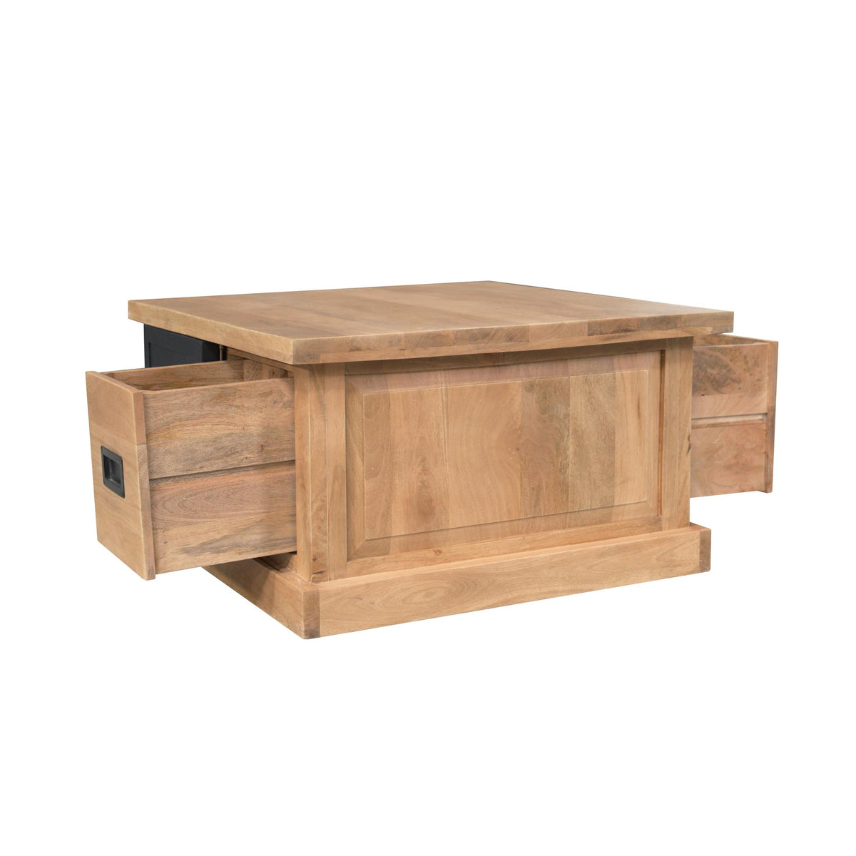 Couchtisch quadratisch Noa Natur Mangoholz 80 cm