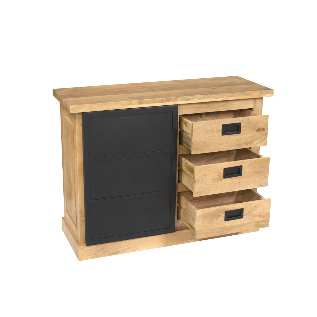 Kommode Noa Natur Mangoholz 100 cm
