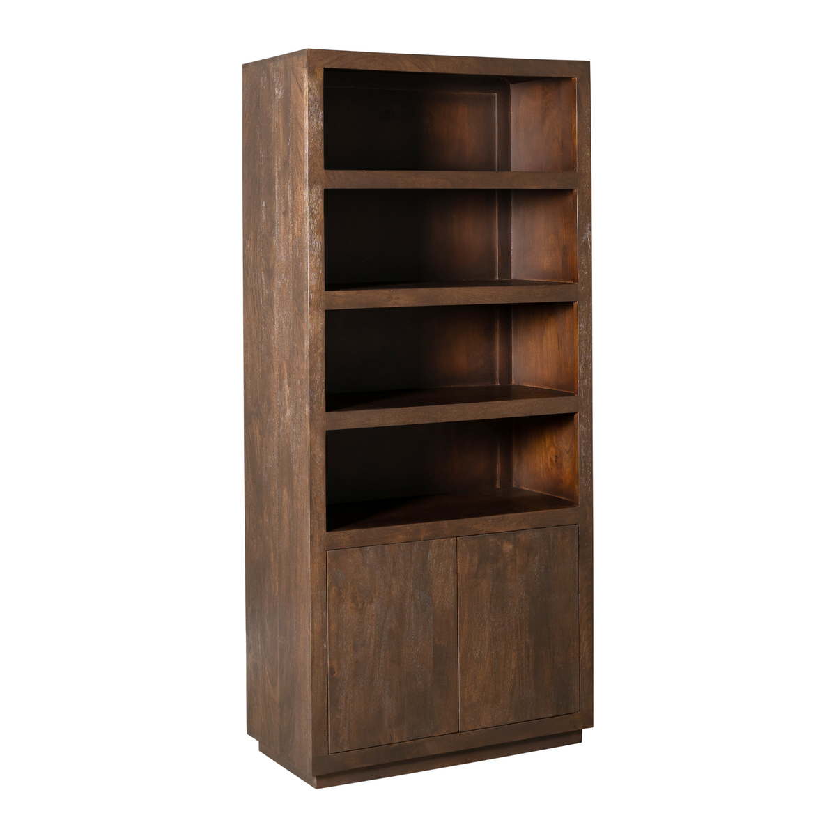 Bücherregal Brussel Braun Mangoholz 90 cm