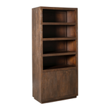 Bücherregal Brussel Braun Mangoholz 90 cm