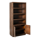 Bücherregal Brussel Braun Mangoholz 90 cm