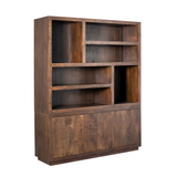 Regal Brussel XL Braun Mangoholz 160 cm