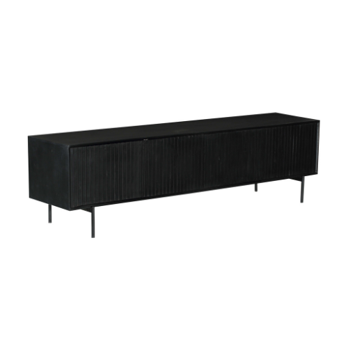 TV-Lowboard Madison Mangoholz massiv, in 3 Farben, 165 bis 210 cm