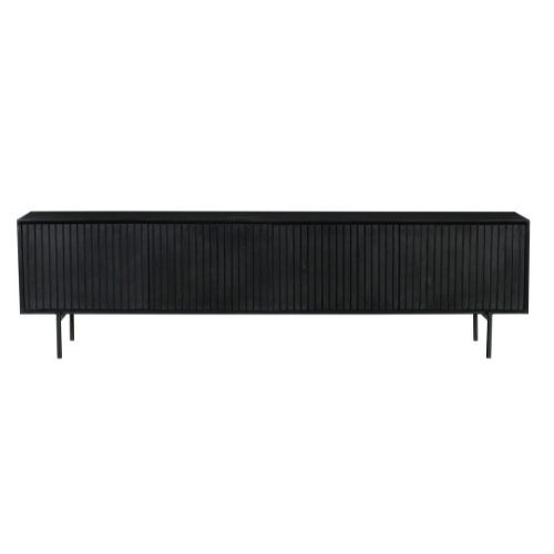 TV-Lowboard Madison Mangoholz massiv, in 3 Farben, 165 bis 210 cm