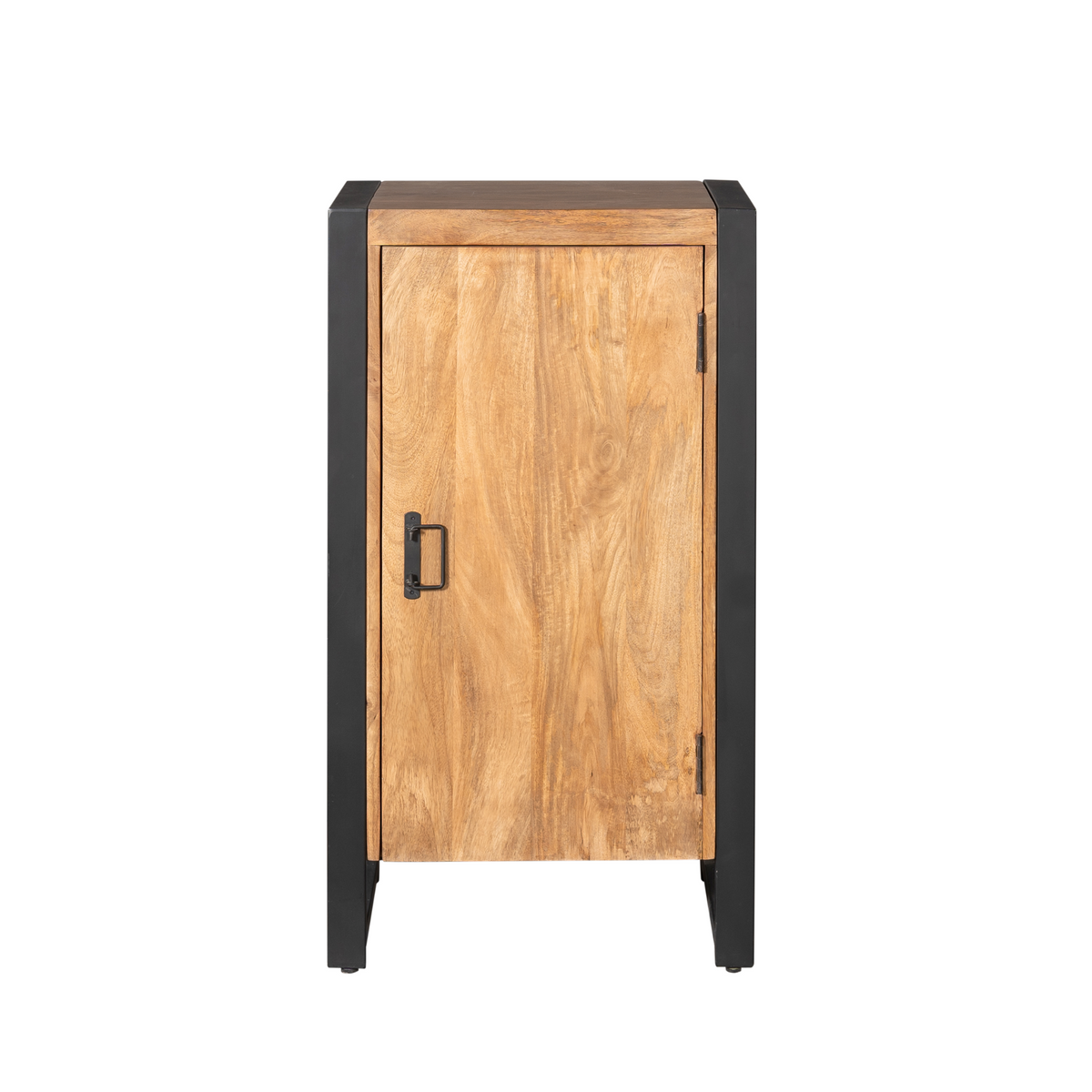 Flurschrank Boaz mit Tür Natur Mangoholz