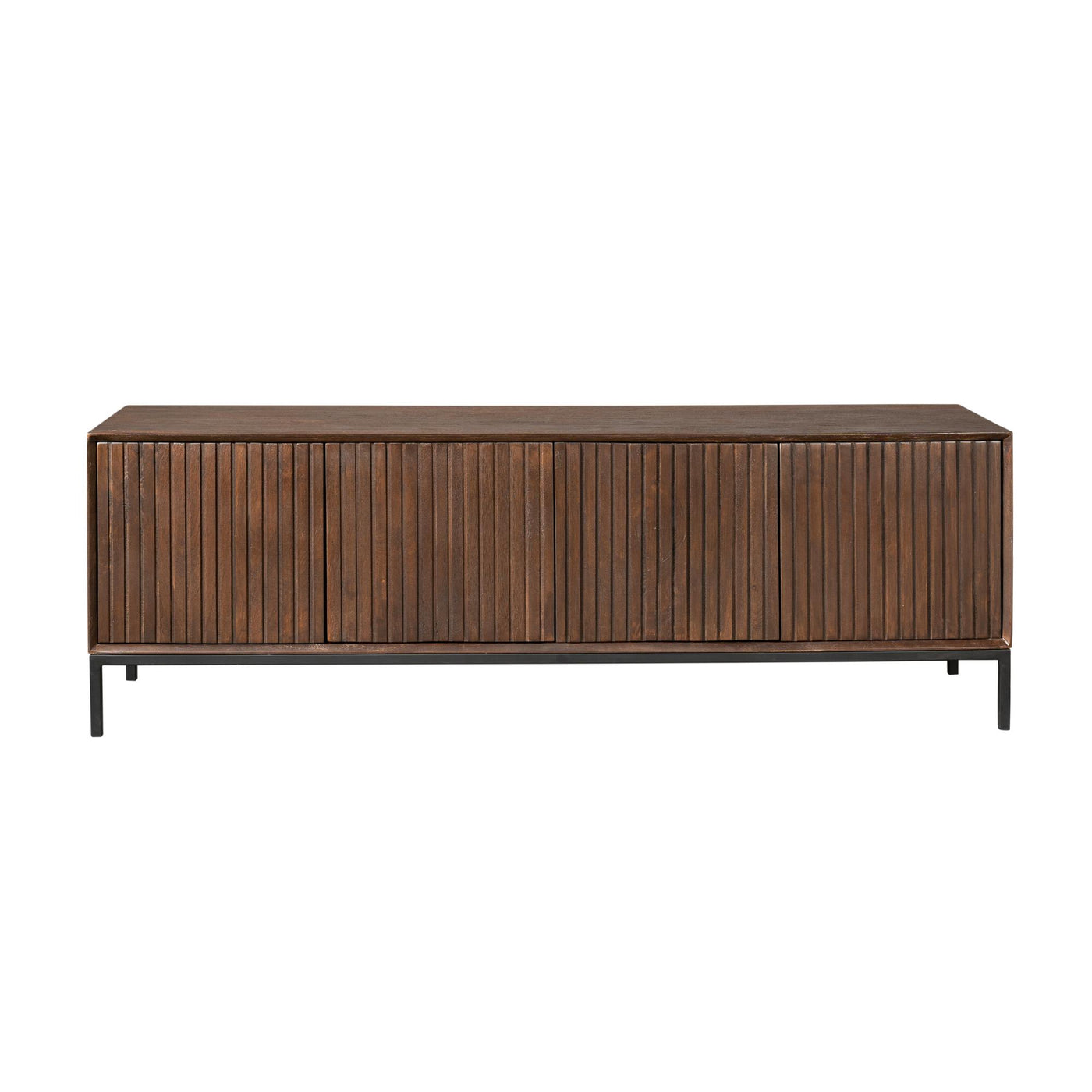 TV-Lowboard Madison Mangoholz massiv, in 3 Farben, 165 bis 210 cm