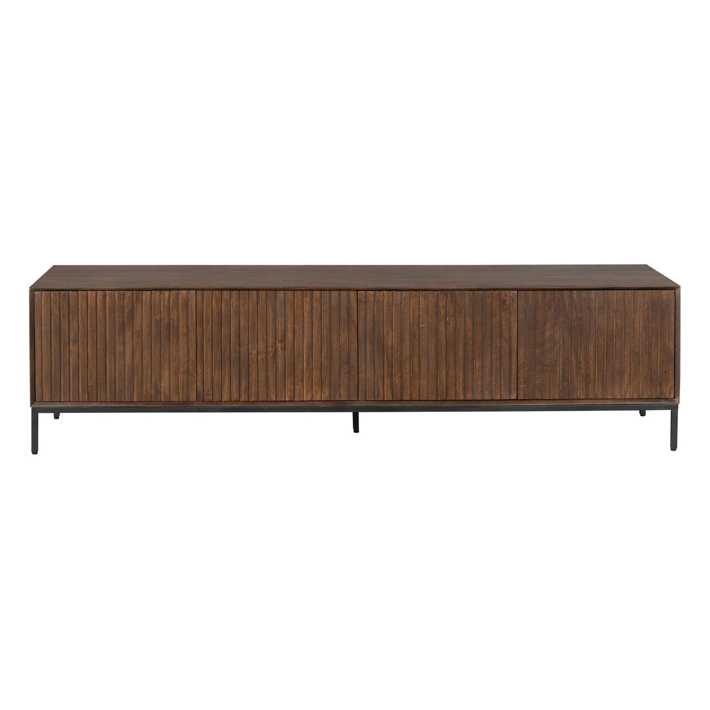 TV-Lowboard Madison Mangoholz massiv, in 3 Farben, 165 bis 210 cm