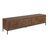 TV-Lowboard Madison Mangoholz massiv, in 3 Farben, 165 bis 210 cm