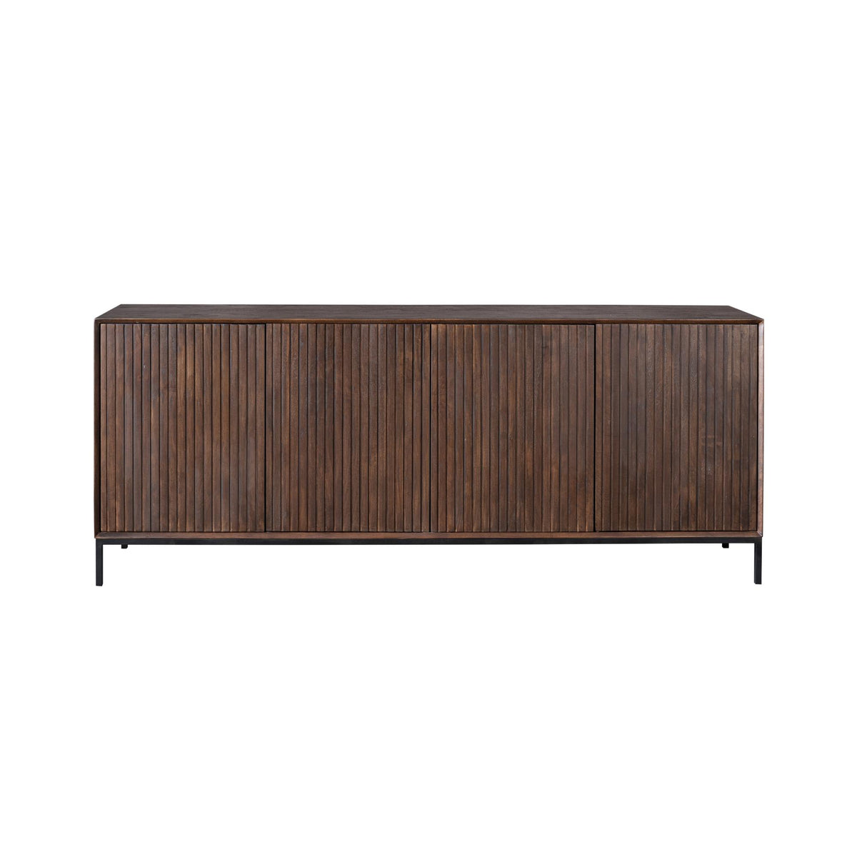 Sideboard Madison Braun Mangoholz 210 cm